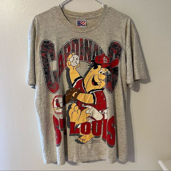 cardinals Other - RARE Vintage 1994 St. Louis Cardinals baseball short sleeve T-shirt Flintstone